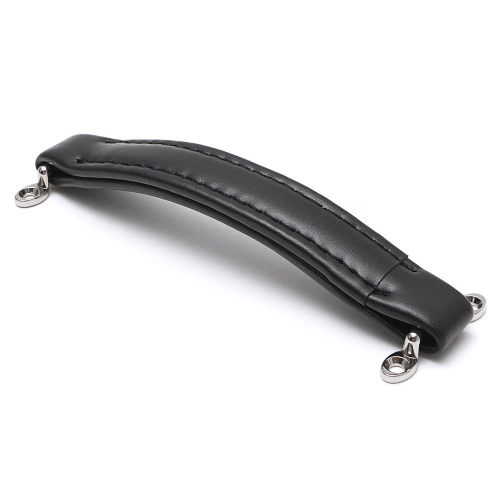 Black Leather Style Guitar Amplifier Handle Strap For Fender Amp Instruments A