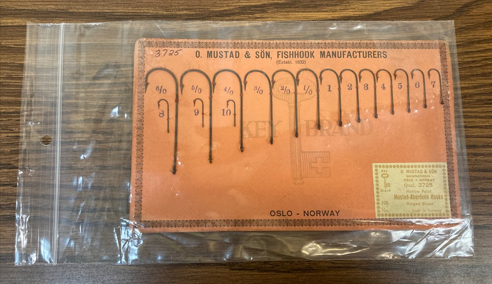 Mustard And Son FishHook Salesman Sample Display