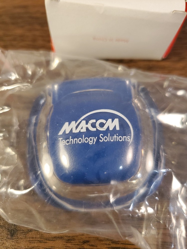 NEW‼ Ariel Clearview Blue Clip-On Pedometer MaCom Tech