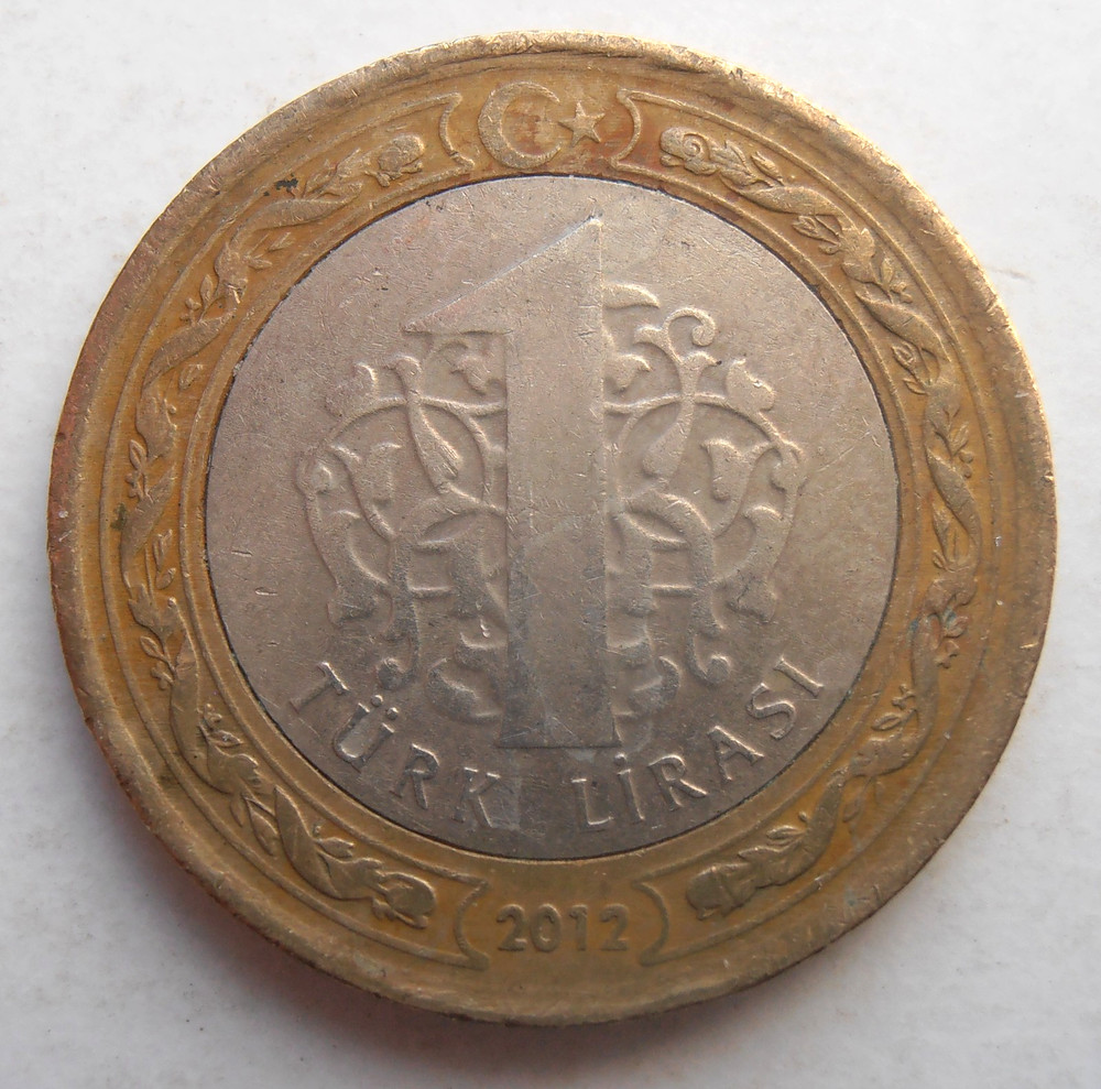 TURKEY 1 LIRA 2012