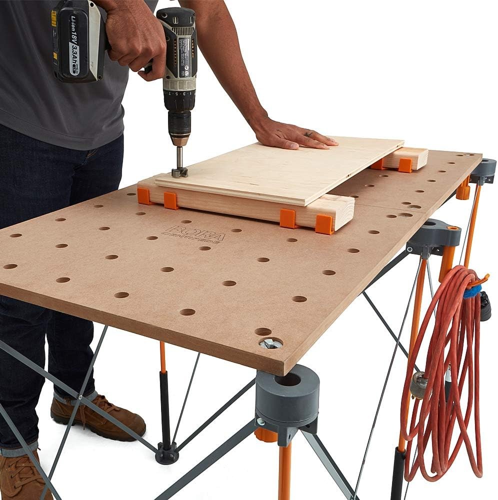 Centipede Workbench Table Top - 24" x 48" - Includes Wood Top