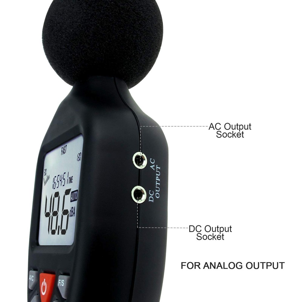 Decibel Meter Sound Level With Data Record Function