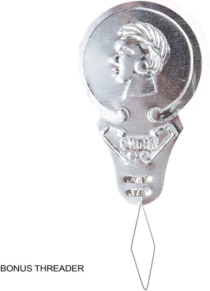 SINGER 07370 Hand Sewing Needles in Compact with Needle Threader, Assorted Sizes