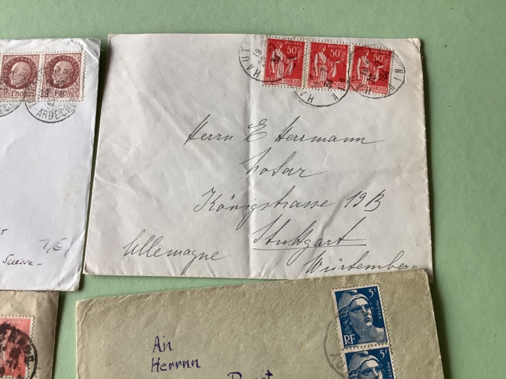 France covers 6 items Ref A1883