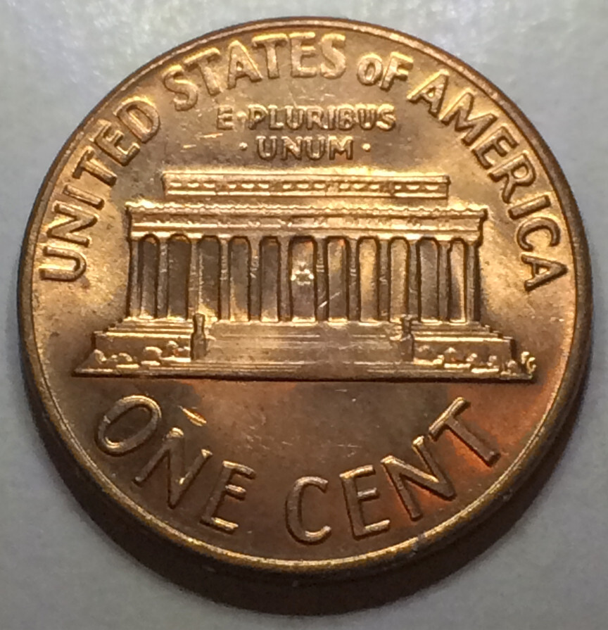 1970 D Lincoln Cent BU Mostly Red- Spike Head- Unlisted