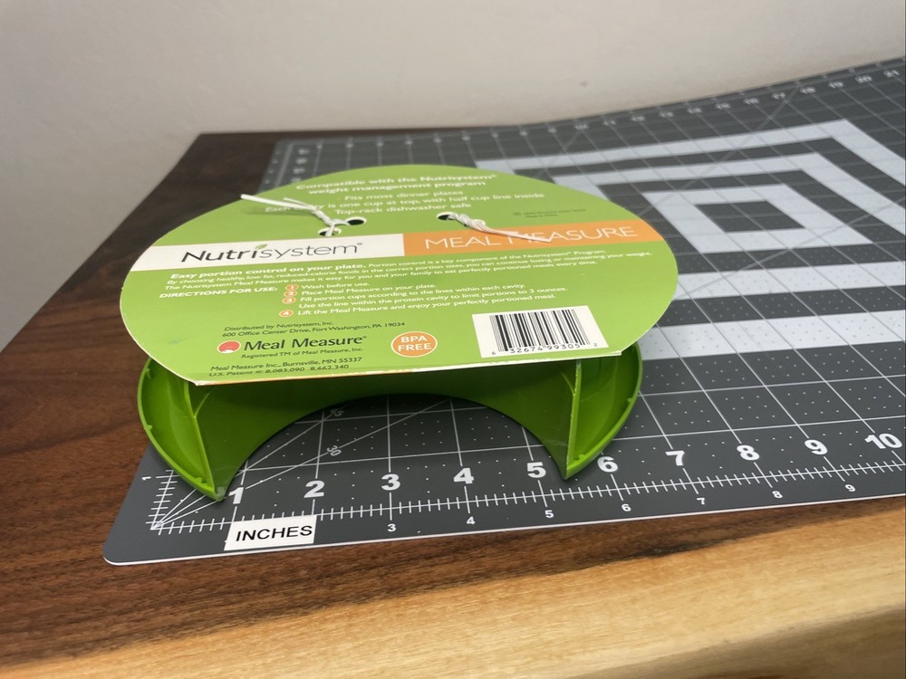 NEW Nutrisystem Meal Measure Device-Green-Portion Control Tool (H)