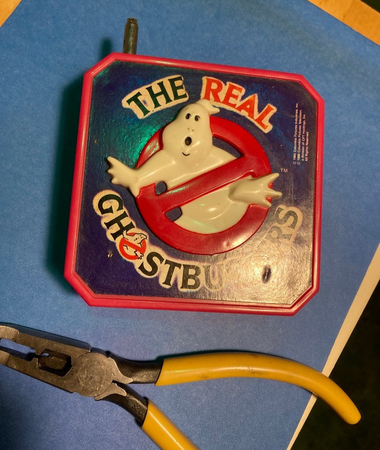 REAL GHOSTBUSTER TRANSISTOR RADIO