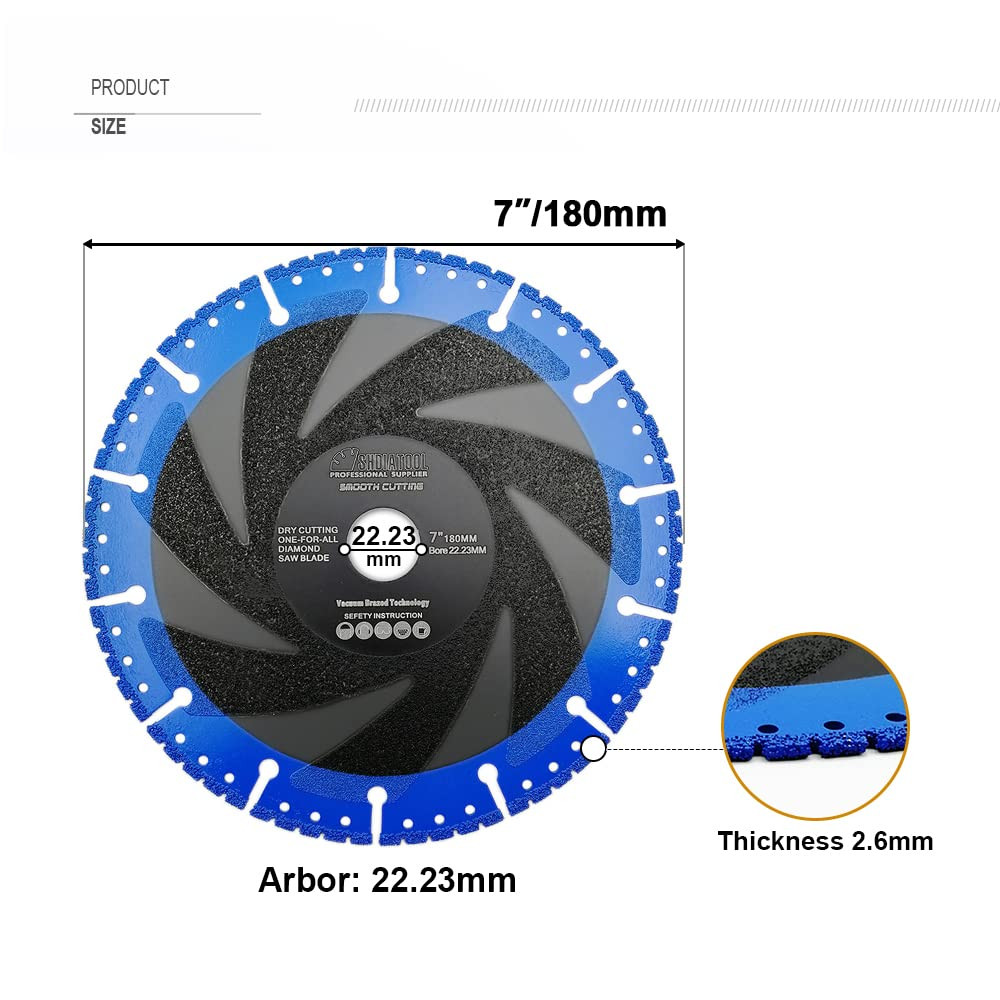 Diamond Polishing Pads Set for Granite, Marble & Ceramic - 6 Pcs