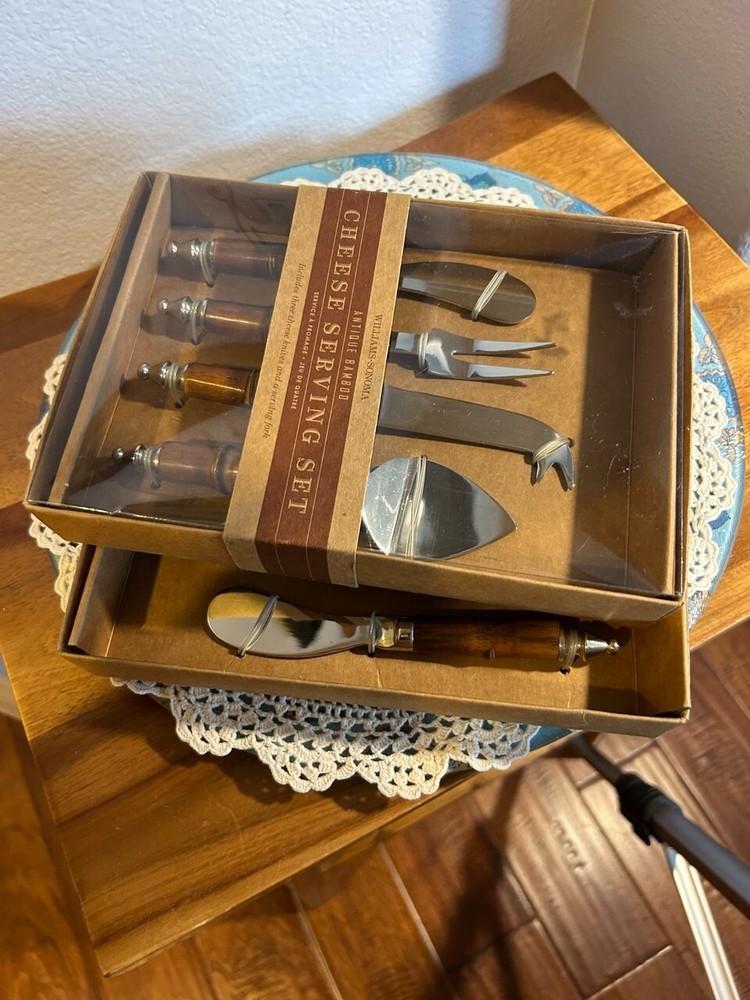 Cheese Knife Set 4 pcs Bamboo