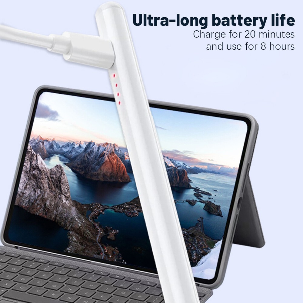 Stylus Pen with Power Indicator for Samsung, Android, Tablets & Smartphones