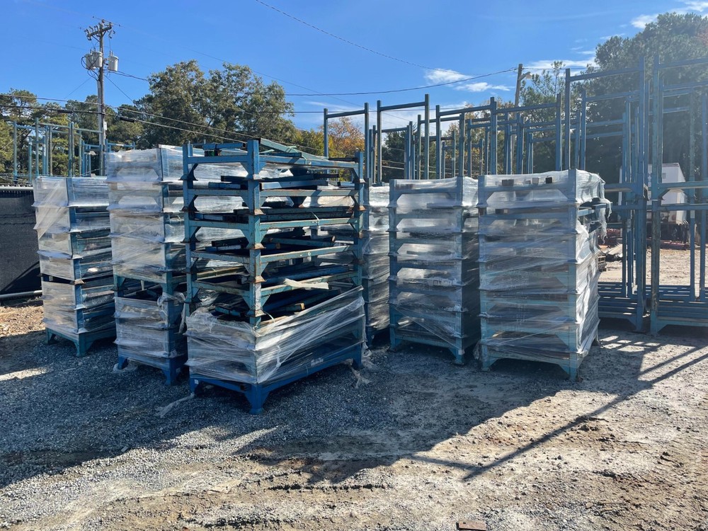 Used Portable Stack Racks 54Wx32DX60T