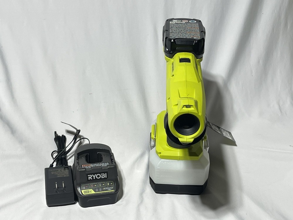 Ryobi garden spray battery powered include battery and charger