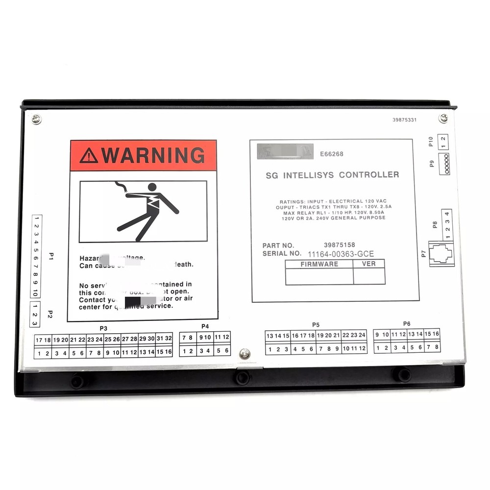 39875158 Controller Panel For Ingersoll Rand Compressor