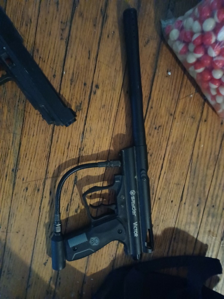 used paintball gun package