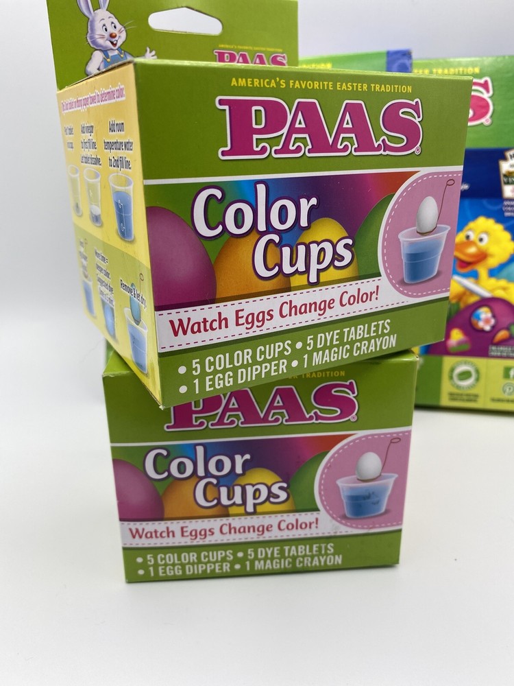 Paas Dye Cups And Deluxe Easter Eggs Decorating Kit