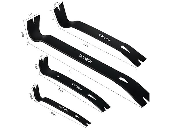 KISIQI AAP-Tool-124 Crowbar Set
