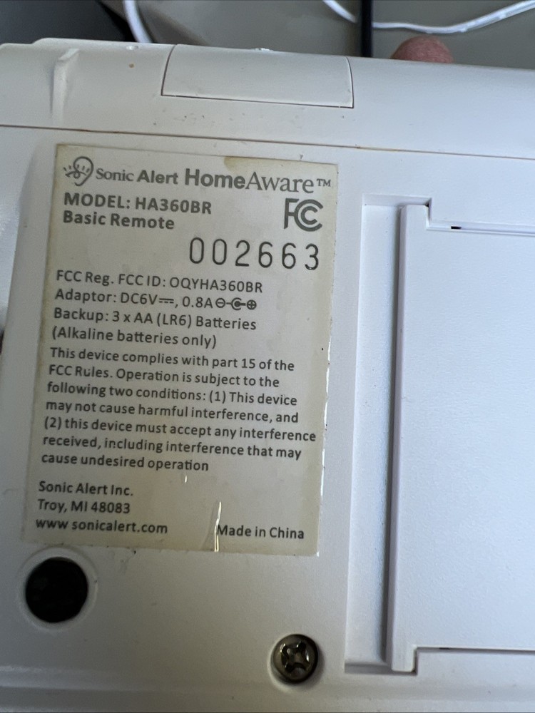 Homeaware Home Alerting System Sonic Alert Bundle Read For Details