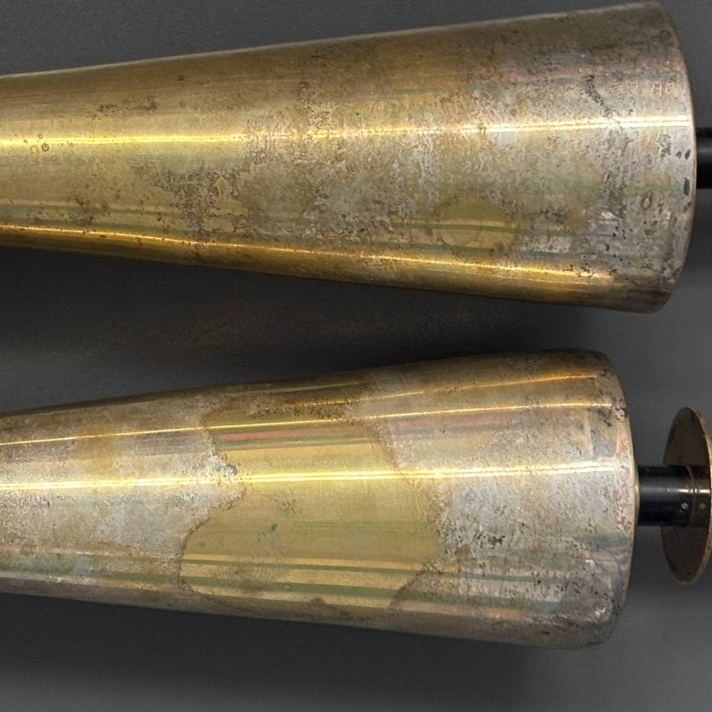 Early 20th century Silver Plate Candlesticks, Pair