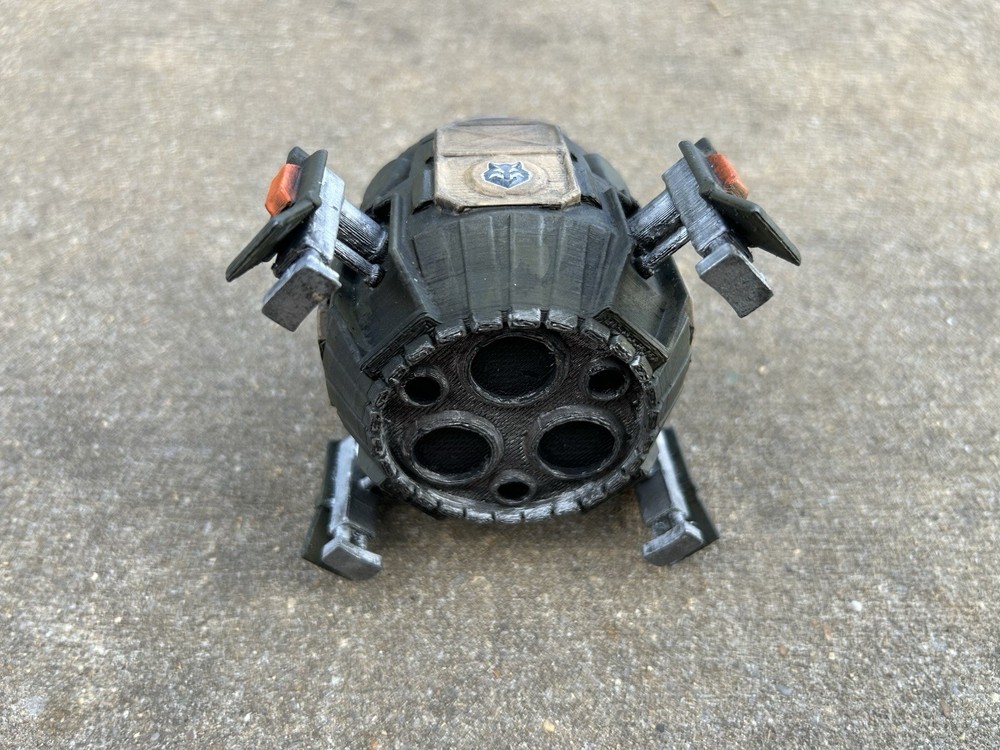 Battletech 3D Printed Confederate Dropship Map Scale Terrain Custom Painted NEW