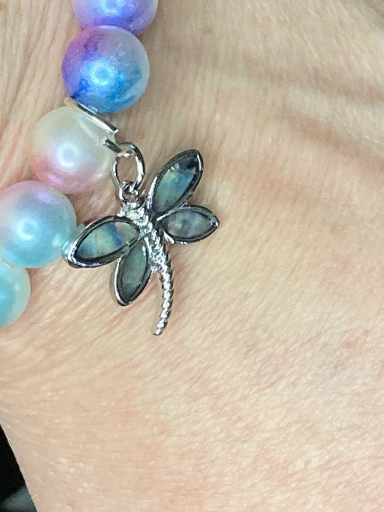 Magical Dragonfly Beaded Bracelet