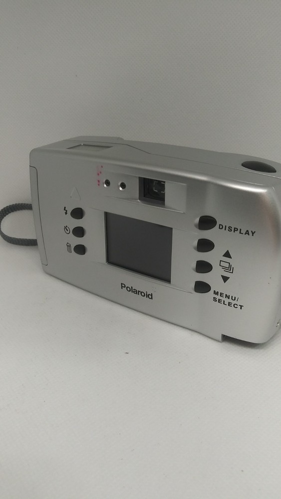 Polaroid PDC 640 CF UNTESTED feature card BOOK AND BLACK CASE