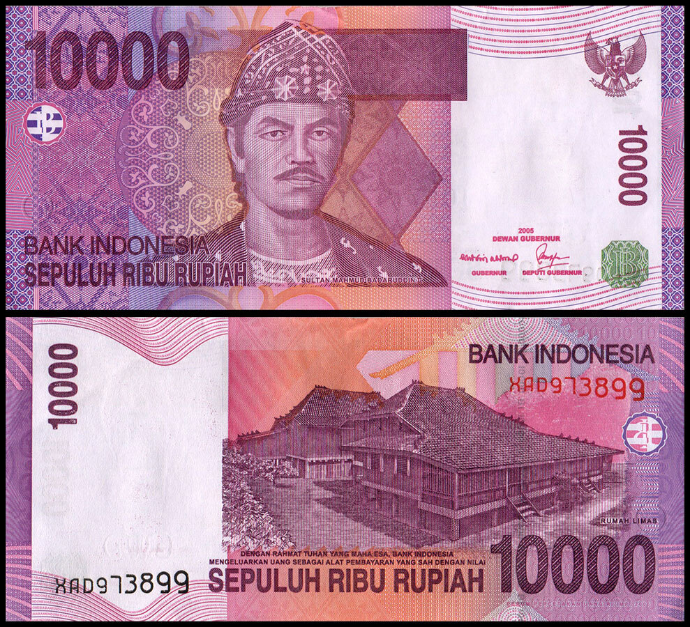 Indonesia 10000 Rupiah, 2006, P-143b, UNC
