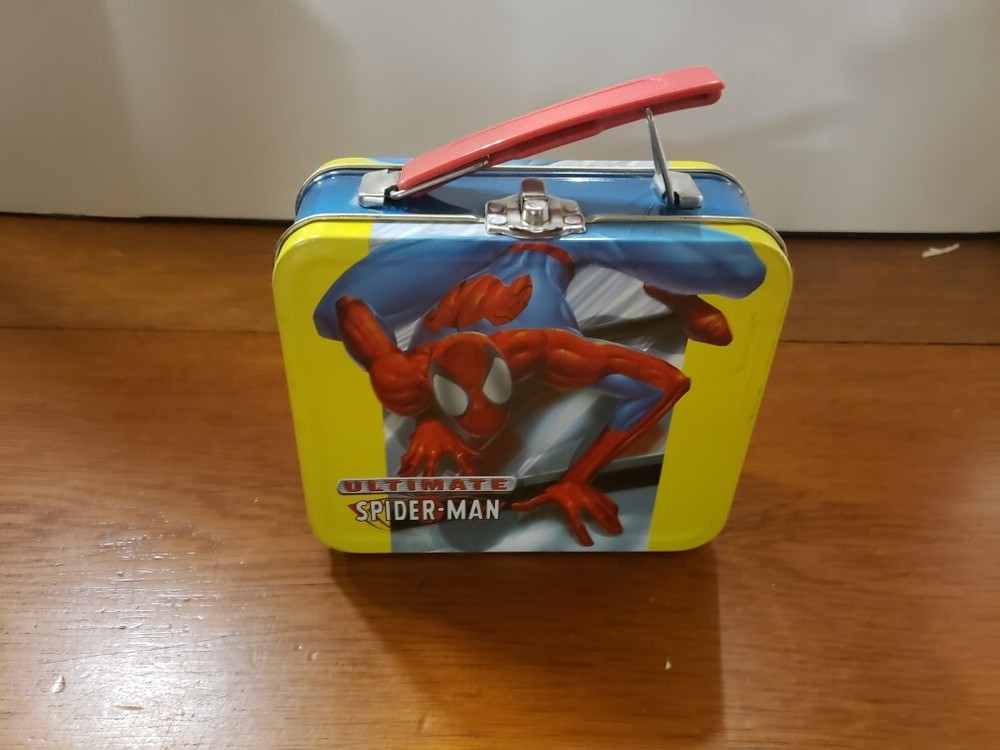 Ultimate Spider-Man Mini Lunch Box Tin 2001 Marvel Comics Spider-Man