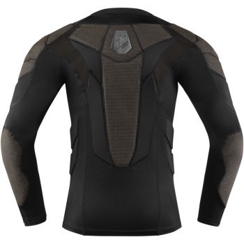 Icon Field Armor Compression Shirt - Black - Men's Size Large