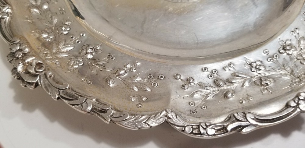 ANTIQUE FRENCH STERLING SILVER PLATTER