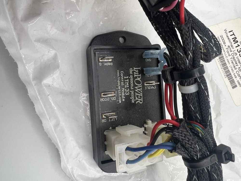 InPower Wheelchair Lift Interlock Module and Display 2009+ Ford Transit Connect