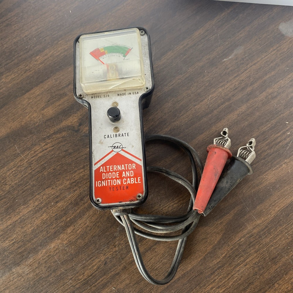 RAC Alternator Diode and Ignition Cable Model 528 Tested Works!