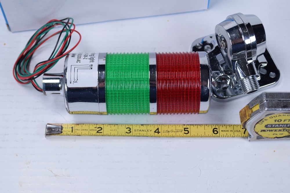 110V to 220V LED Stack Tower Lights, Industrial Warning Lights, Andon Lights, 8"