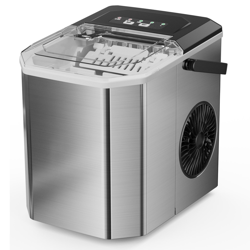 Smart Countertop Ice Makers Portable Bullet Ice Maker Machine with Self-Cleaning
