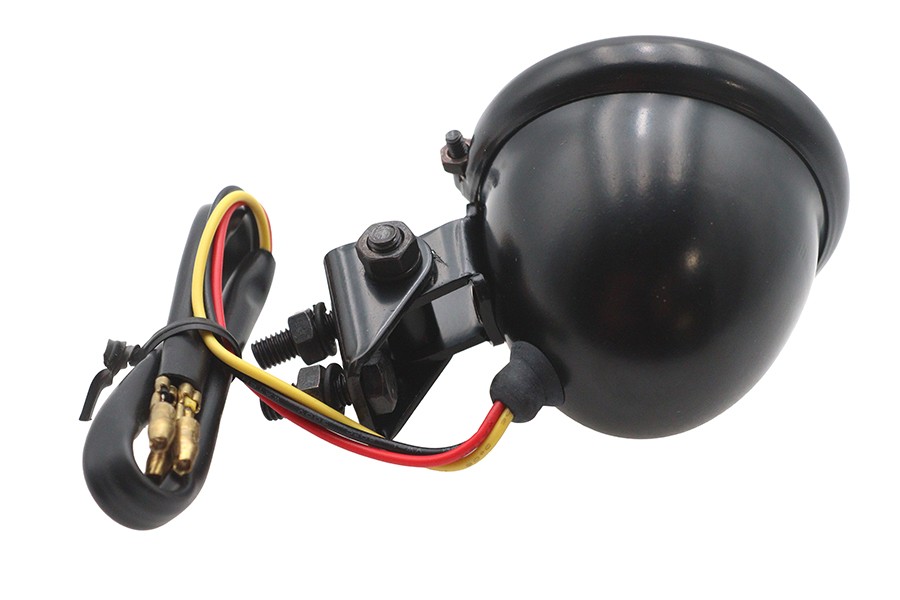 Black LED Bullet Style Tail Lamp Assembly for Harley-Davidson
