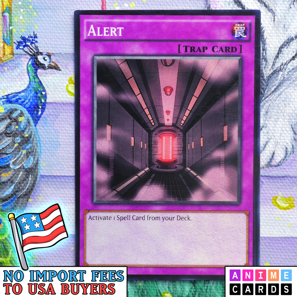 Alert ANIME EFFECT HOLO card