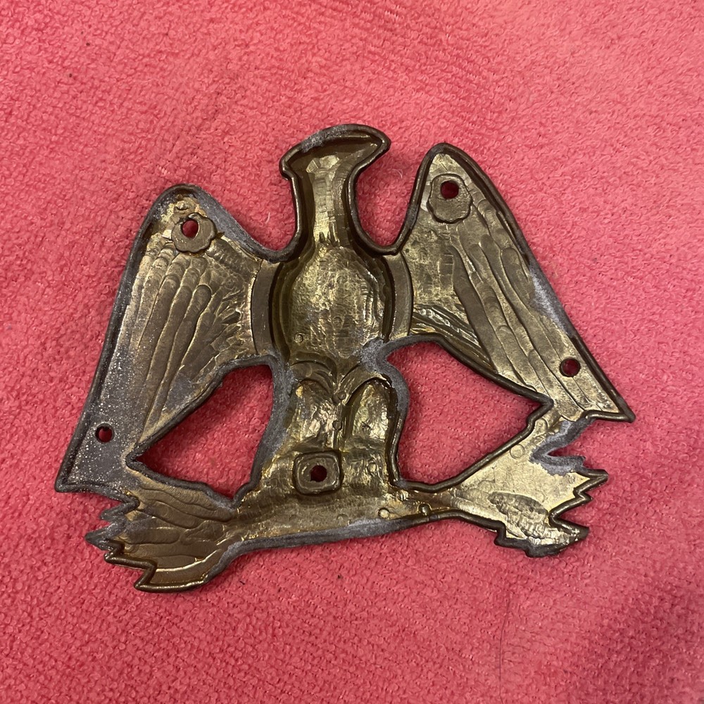 Vintage Gold Brass Eagle With Arrows Home Decor