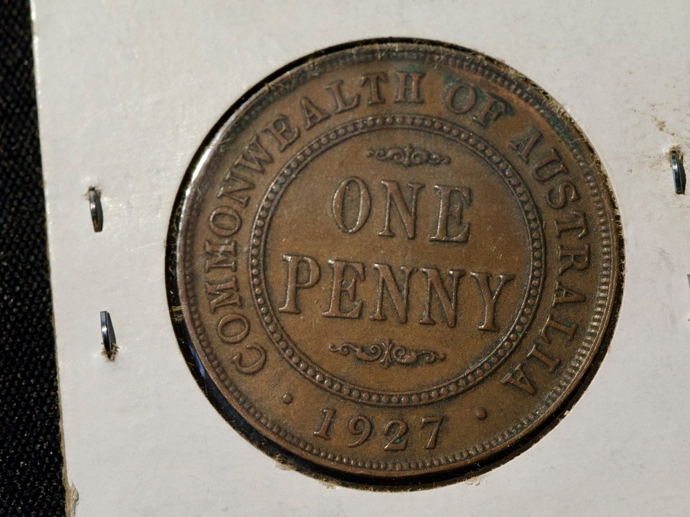 Australia 1927 penny