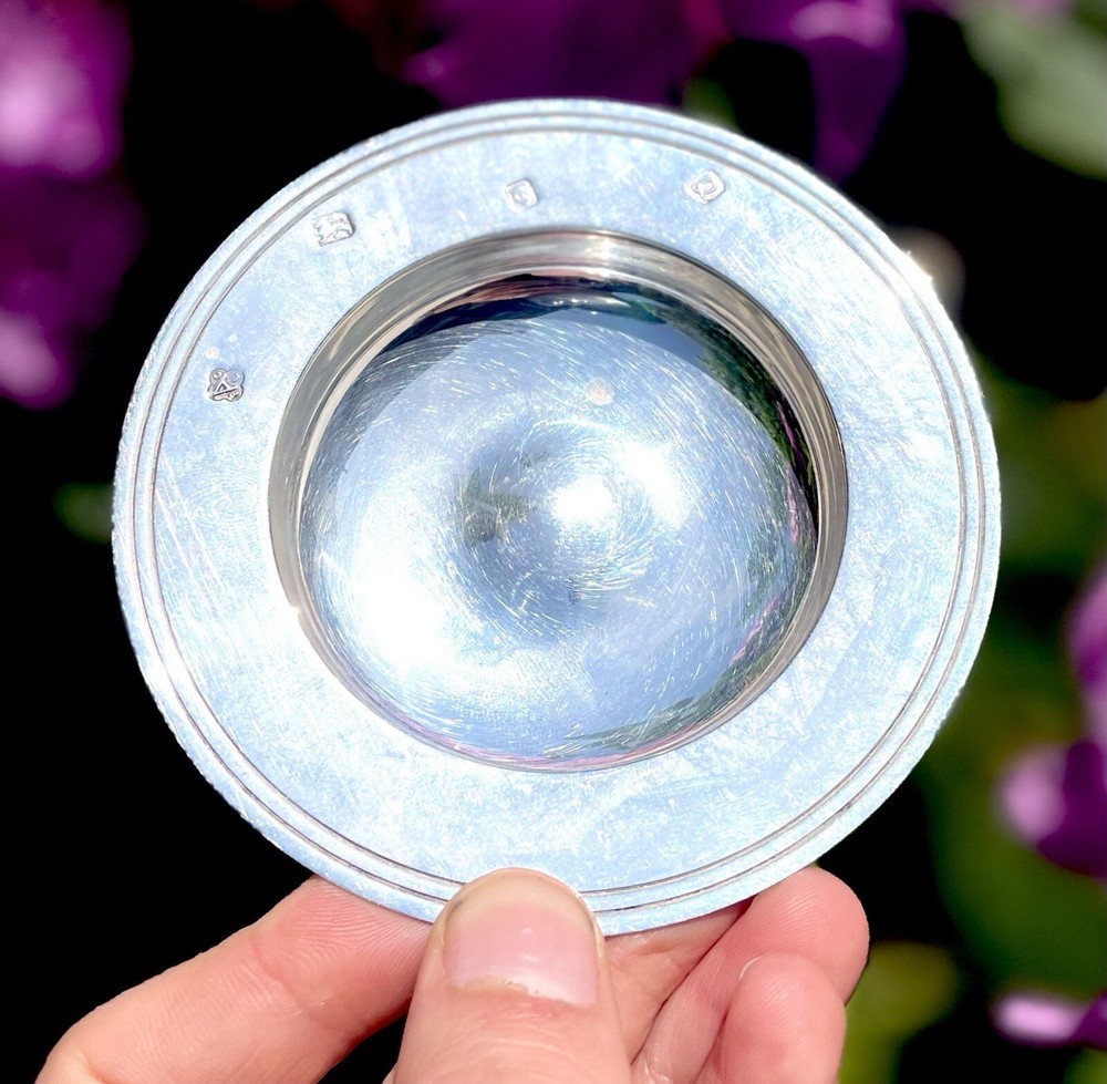 Asprey Solid Sterling Silver Hallmarked Armada Dish Bowl Plate