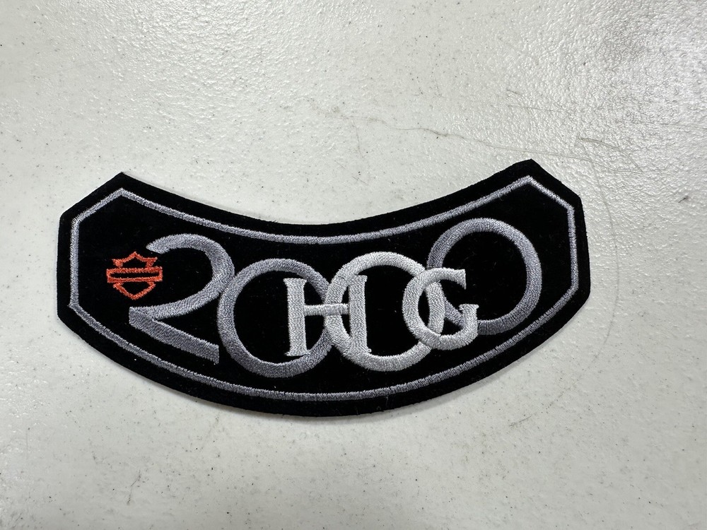 2000 HOG Membership Rocker Patch HARLEY DAVIDSON OWNERS GROUP #2