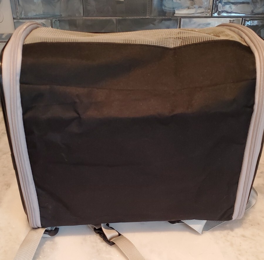 Texsens Cat or Dog Backpack Carrier Ventilated Design Mesh *Read Description*