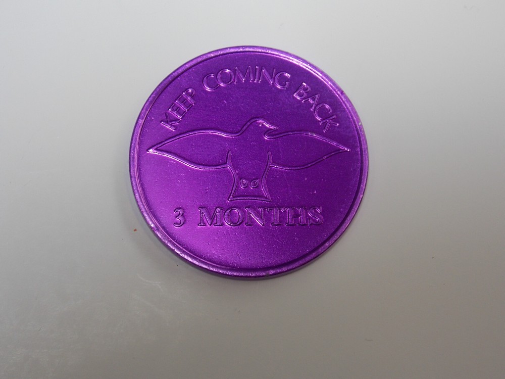 Alcoholics Anonymous - Recovery Token - 3 Months