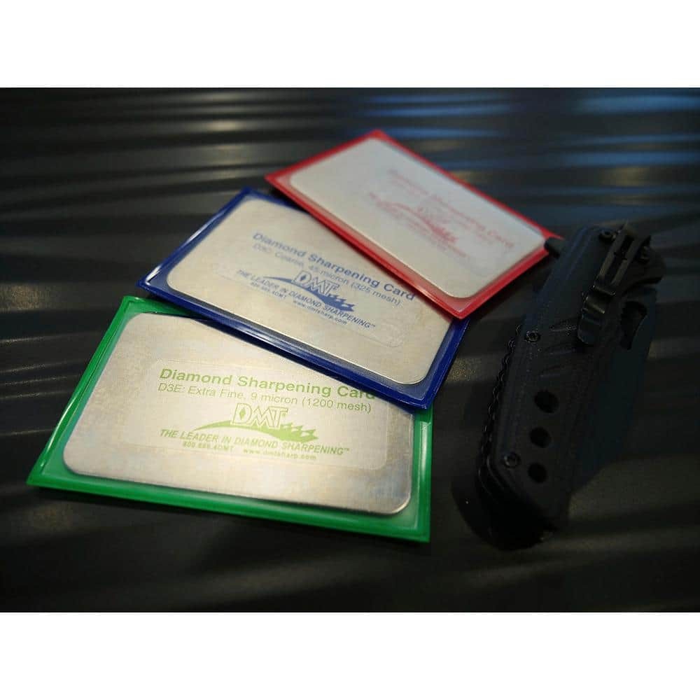 3 In. Dia-Sharp Sharpener Extra-Fine, Fine and Coarse Diamond Handheld Sharpener