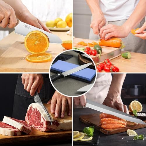 Sharpening Stone, Single sided whetstone, knife sharpener stone with a precision