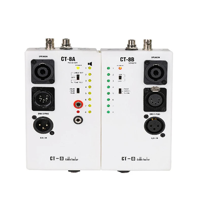 CT-8 Professional Multi-Purpose Audio Line Test Instrument Engineering Wiring