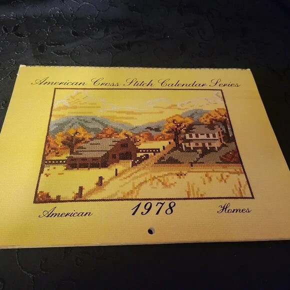 1978 - American Cross Stitch Calendar