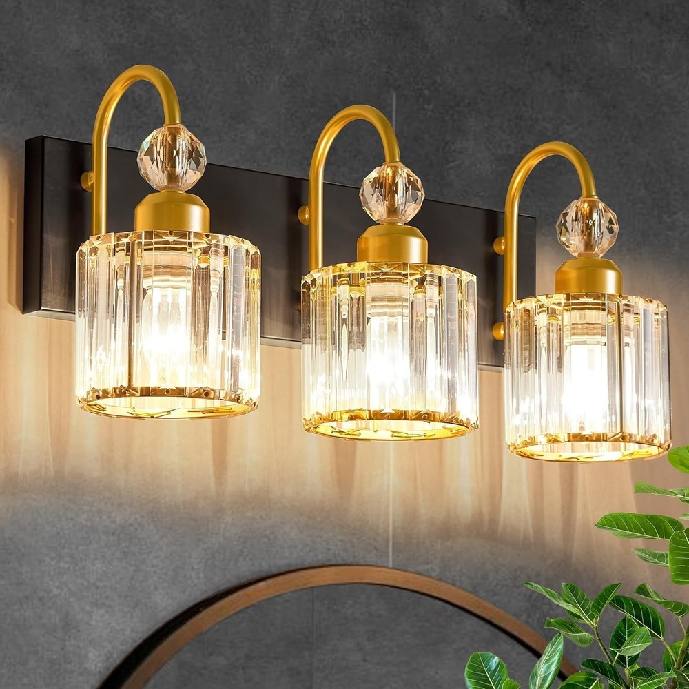 DIAMONDFORGE Bathroom Vanity Light Fixtures Over Mirror, Makeup Lighting for ...