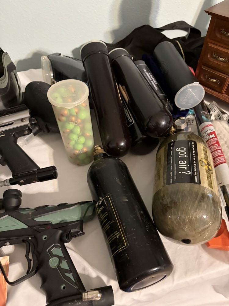 paintball gun lot