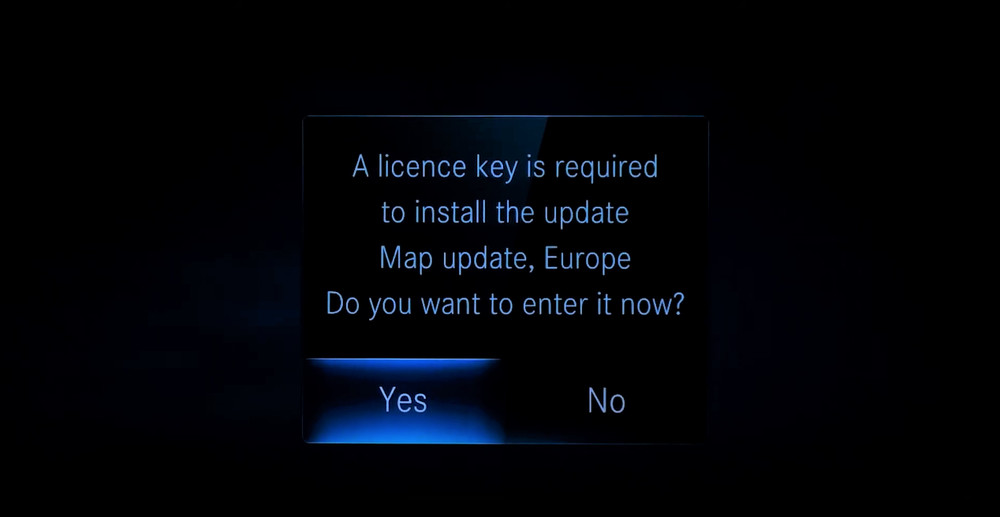 2026 Mercedes COMAND NTG6 Europe V25 MAP UPDATE + ACTIVATION CODE navigation