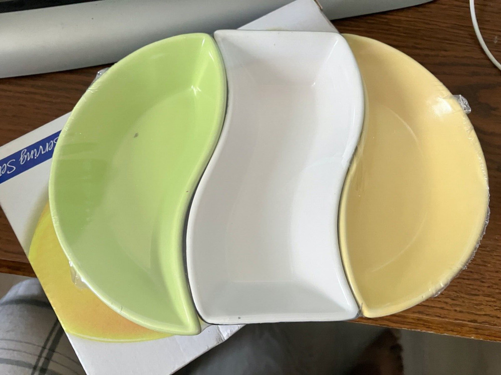 Citrus Round & Oval 6 Piece Serving Set New
