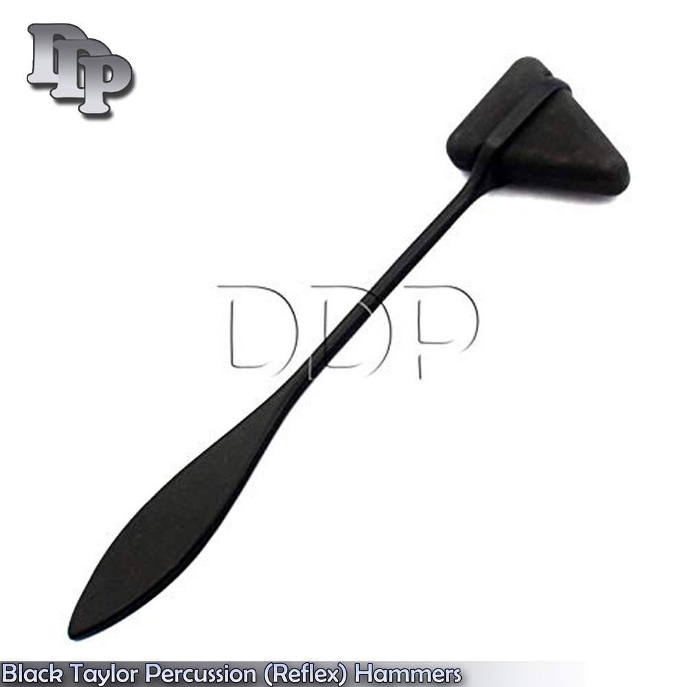 Black Taylor Percussion (Reflex) Hammers - Medical Surgical Instruments